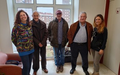 Reuniones con el personal de la Escuela Cántabra de Salud