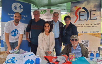 La Asociación de Ostomizados de Cantabria presente en la etapa de la Vuelta Ciclista a España 2024 con final en Santander