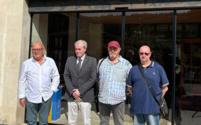 Reunión de la Asociación de Ostomizados de Cantabria con el alcalde de Arnuero